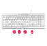 Фото #3 товара Cherry STREAM KEYBOARD - Full-size (100%) - USB - Mechanical - QWERTZ - Grey