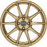 Фото #6 товара Колесный диск литой Proline UX100 gold matt 7.5x18 ET45 - LK5/114.3 ML74.1