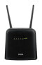 Фото #2 товара D-Link DWR-960 LTE Cat7 Wi-Fi AC1200 Router - Wi-Fi 5 (802.11ac) - Dual-band (2.4 GHz / 5 GHz) - Ethernet LAN - 3G - Black - Portable router