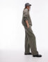 Topshop co-ord plain straight leg jogger in khaki grün, S - EU 36-38 - фото #1