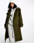 Фото #2 товара ASOS DESIGN formal trench coat in khaki