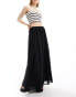 Фото #2 товара ASOS DESIGN maxi skirt with godet detail in black