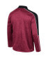 Фото #3 товара Men's Garnet Florida State Seminoles Marled Half-Zip Jacket