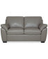Фото #10 товара Lothan 64" Leather Loveseat, Created for Macy's