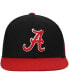 Men's Black and Crimson Alabama Crimson Tide Team Color Two-Tone Fitted Hat