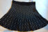 Фото #2 товара Studio M Women's Knit Skirt Windowpane Black S