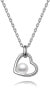 Silver necklace with river pearl AGS1230 / 47P
