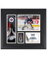 Фото #1 товара Connor Hellebuyck Winnipeg Jets Framed 15" x 17" Player Collage with a Piece of Game-Used Puck