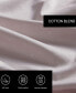 Фото #3 товара Постельное белье Vera Wang 4 Piece Eyelet Thread Count 800 Sateen Sheet Set, Queen