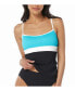 Фото #3 товара Women's Flex Ribbed Tankini Top