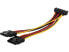 Фото #1 товара StarTech.com PYO2LSATA 6 in. Latching SATA Power Y Splitter Cable Adapter Male t