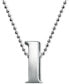 Фото #4 товара Alex Woo little Letter by Initial Pendant Necklace in Sterling Silver