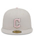 Men's Khaki Cleveland Guardians 2023 Mother's Day On-Field 59FIFTY Fitted Hat