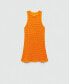 Фото #2 товара Women's Crochet Short Dress