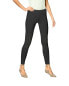 Фото #1 товара Hue Women's Black Solid Lace-Knee Cotton Leggings Size S 145570