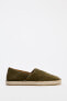 LEATHER ESPADRILLES