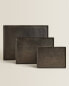 Фото #1 товара Decorative rectangle metal tray