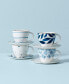 Фото #2 товара Blue Bay Set/4 Assorted Espresso Cup and Saucer