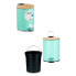 Rubbish bin Mint Metal Bamboo 3 L (4 Units)