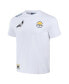 Фото #2 товара Men's NBA x White Distressed Golden State Warriors Home Team T-shirt