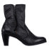 Blackstone Jl86 Zippered Womens Black Casual Boots JL86-001