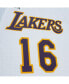 ფოტო #5 პროდუქტის Men's and Women's Pau Gasol White Los Angeles Lakers Hall of Fame Class of 2023 Throwback Swingman Jersey