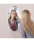Фото #2 товара Frameless Beveled Wall Mounted Bathroom Mirror, Hd Makeup Mirror, 25 Round Mirror