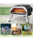 Outdoor Gas Pizza Oven Portable Propane Pizza Stove with Oven Cover Pizza Stone