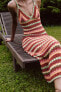 Фото #2 товара Платье из кружева кроше на бретелях ZARA