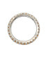 ფოტო #3 პროდუქტის Suzy Levian Sterling Silver Thin Cubic Zirconia Eternity Band Ring