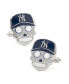 ფოტო #1 პროდუქტის Men's New York Yankees Sugar Skull Cufflinks