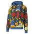 Фото #1 товара Puma Harlem Graphic Pullover Hoodie Mens Blue Casual Outerwear 53449501