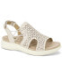 ფოტო #1 პროდუქტის Women's Francis Slip-On Strappy Slingback Sandals