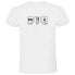 ფოტო #1 პროდუქტის KRUSKIS Sleep Eat And Climb short sleeve T-shirt