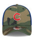 ფოტო #3 პროდუქტის Men's Camo Chicago Cubs Team Neo 39THIRTY Flex Hat