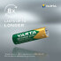 VARTA 1x4 Rechargeable AA Ready2Use NiMH 2100mAh Mignon Batteries