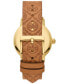 Фото #3 товара Наручные часы Ted Baker London Caine Green Leather Strap Watch 42mm.