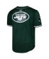 Фото #2 товара Men's Ahmad Sauce Gardner Green New York Jets Mesh Baseball Button-Up T-shirt