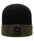 Фото #1 товара Men's Olive and Black Penn State Nittany Lions OHT Military-Inspired Appreciation Skully Cuffed Knit Hat