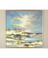 Contemporary Beach Canvas Wall Art, 39" x 39"