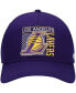 Фото #3 товара Men's '47 Purple Los Angeles Lakers Reflex Hitch Snapback Hat