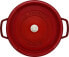 Staub Round Dutch Oven 28cm Red