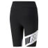 Puma Bmw Mms Statement Short Leggings Womens Black Casual Athletic Bottoms 53344