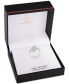 ფოტო #4 პროდუქტის Cubic Zirconia Bypass Statement Ring in Sterling Silver, Created for Macy's