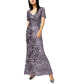 Фото #3 товара Women's Sequined A-Line Dress