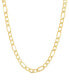 ფოტო #1 პროდუქტის 22" Figaro Link Necklace (5-3/4mm) in 14k Gold