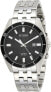 Фото #1 товара Citizen Men's Quartz Stainless Steel Black Dial Watch - BI5050-54E NEW