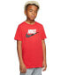 ფოტო #1 პროდუქტის Sportswear Big Kids' Cotton T-Shirt
