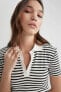 Фото #5 товара Поло Defacto Fitted Striped Polo