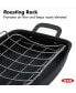 Obsidian Carbon Steel Roaster Pan & Rack